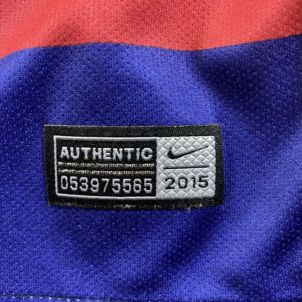 Nike FC Barcelona Dri-FIT Neymar Jr #11 Jersey Youth Small Qatar Airways UNICEF - Picture 9 of 16